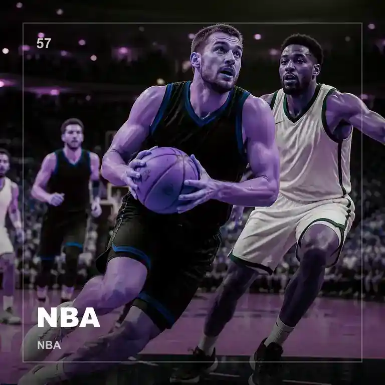 NBA篮球联赛激烈对抗